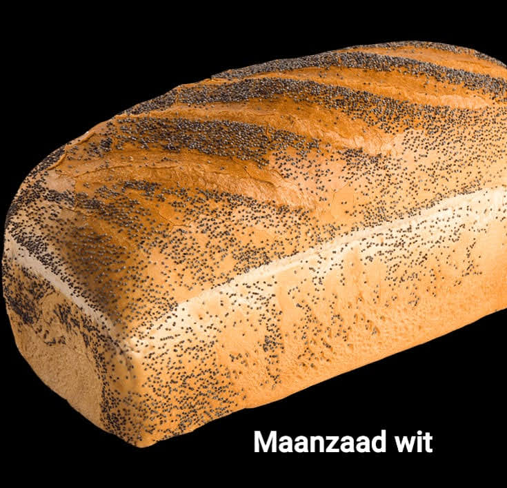 Maanzaad wit halfje